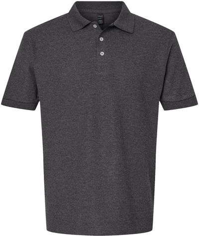 Am image of a Custom M&O Soft Touch Sport Shirt in Dark Heather!