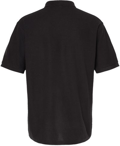 Am image of a Custom M&O Soft Touch Sport Shirt in Fine Black!