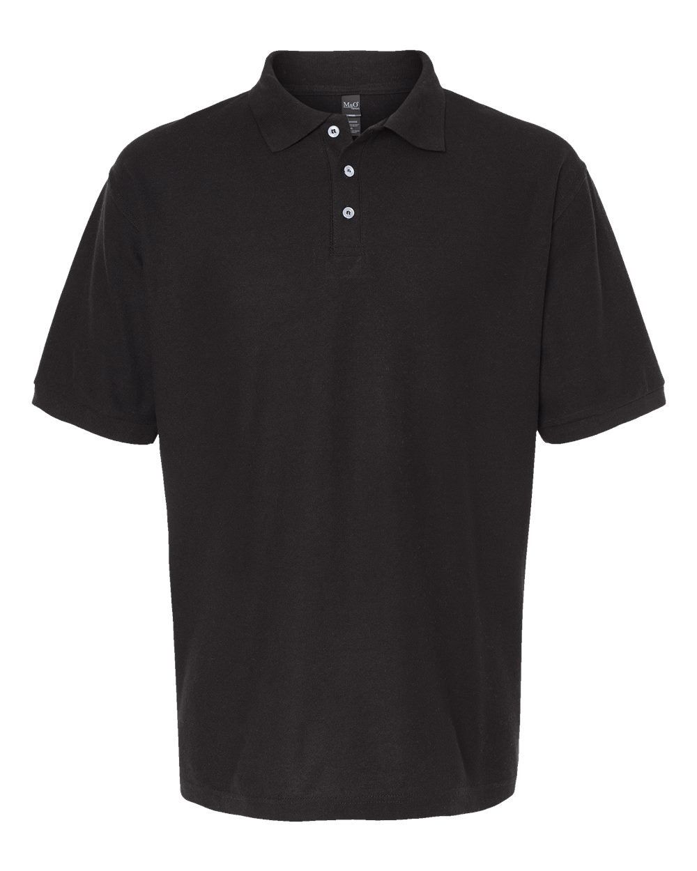 M&O Soft Touch Sport Shirt in Fine Black