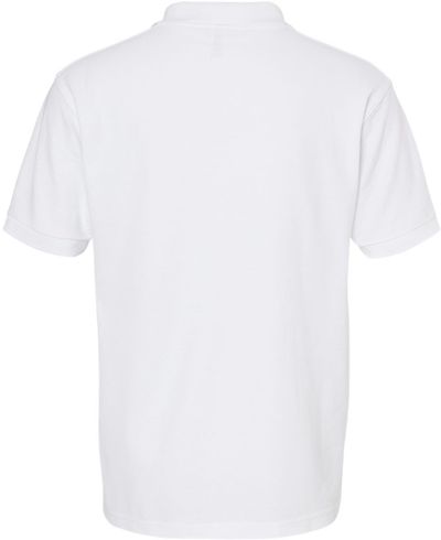 Am image of a Custom M&O Soft Touch Sport Shirt in Fine White!