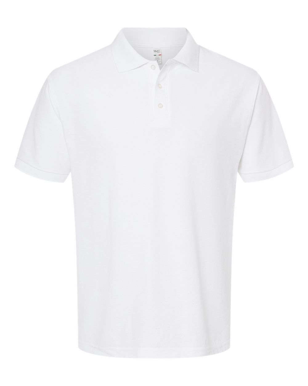 M&O Soft Touch Sport Shirt in Fine White
