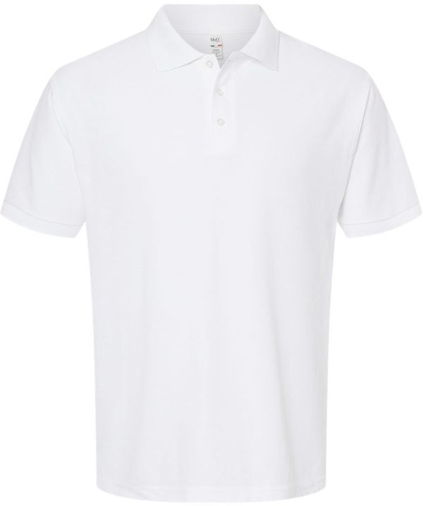 Am image of a Custom M&O Soft Touch Sport Shirt in Fine White!