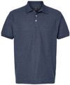 Am image of a Custom M&O Soft Touch Sport Shirt in Heather Navy!