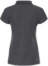 Am image of a Custom M and O Womens Soft Touch Sport Shirt in Dark Heather!
