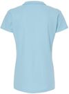 Am image of a Custom M and O Womens Ringspun Sport Shirt in Light Blue!