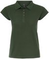 Am image of a Custom M and O Womens Ringspun Sport Shirt in New Forest Green!