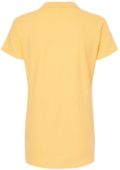 Am image of a Custom M and O Womens Ringspun Sport Shirt in Pale Yellow!