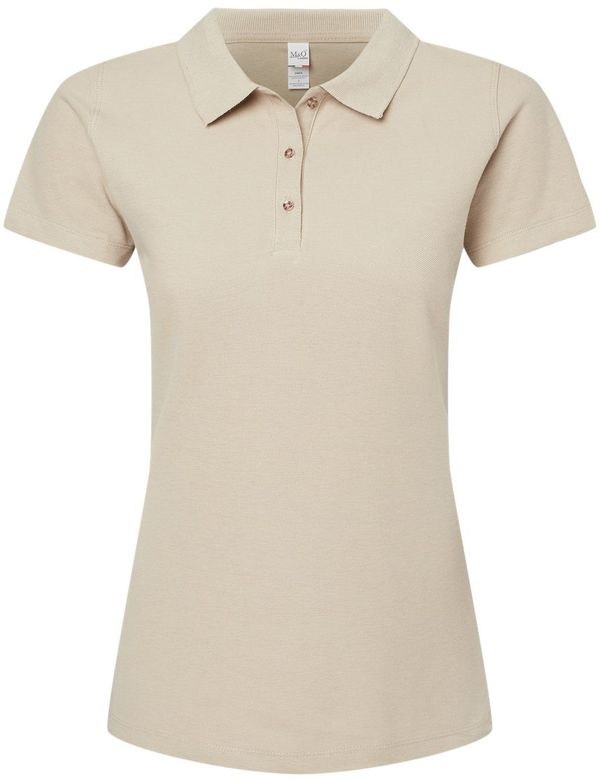 Am image of a Custom M and O Womens Ringspun Sport Shirt in Sand!