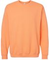An image of a Custom M&O Adult Unisex Crewneck Fleece in Cantaloupe!