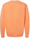 An image of a Custom M&O Adult Unisex Crewneck Fleece in Cantaloupe!