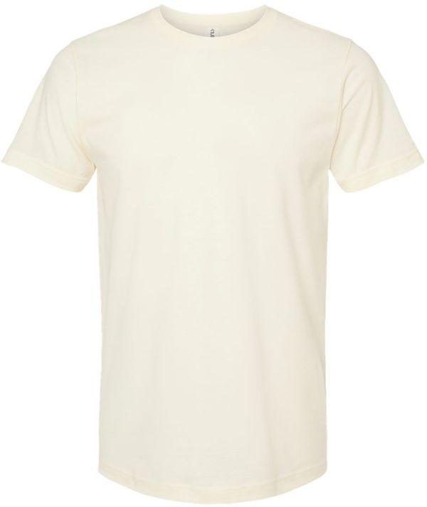 Am image of a Custom M&O Fine Jersey Tee in Natural!