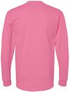 An image of a Custom M&O Gold Soft Touch Long Sleeve T Shirt in Azalea!
