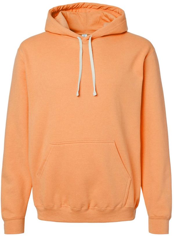 Am image of a Custom M&O Unisex Pullover Hoodie in Cantaloupe!
