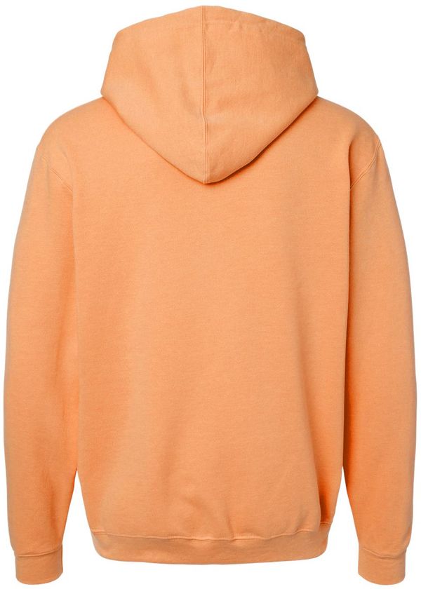 Am image of a Custom M&O Unisex Pullover Hoodie in Cantaloupe!