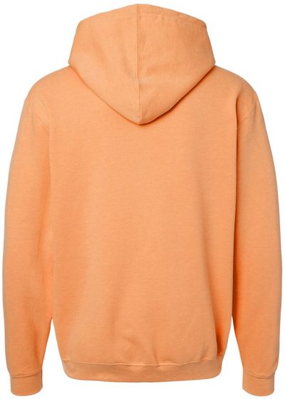 Am image of a Custom M&O Unisex Pullover Hoodie in Cantaloupe!
