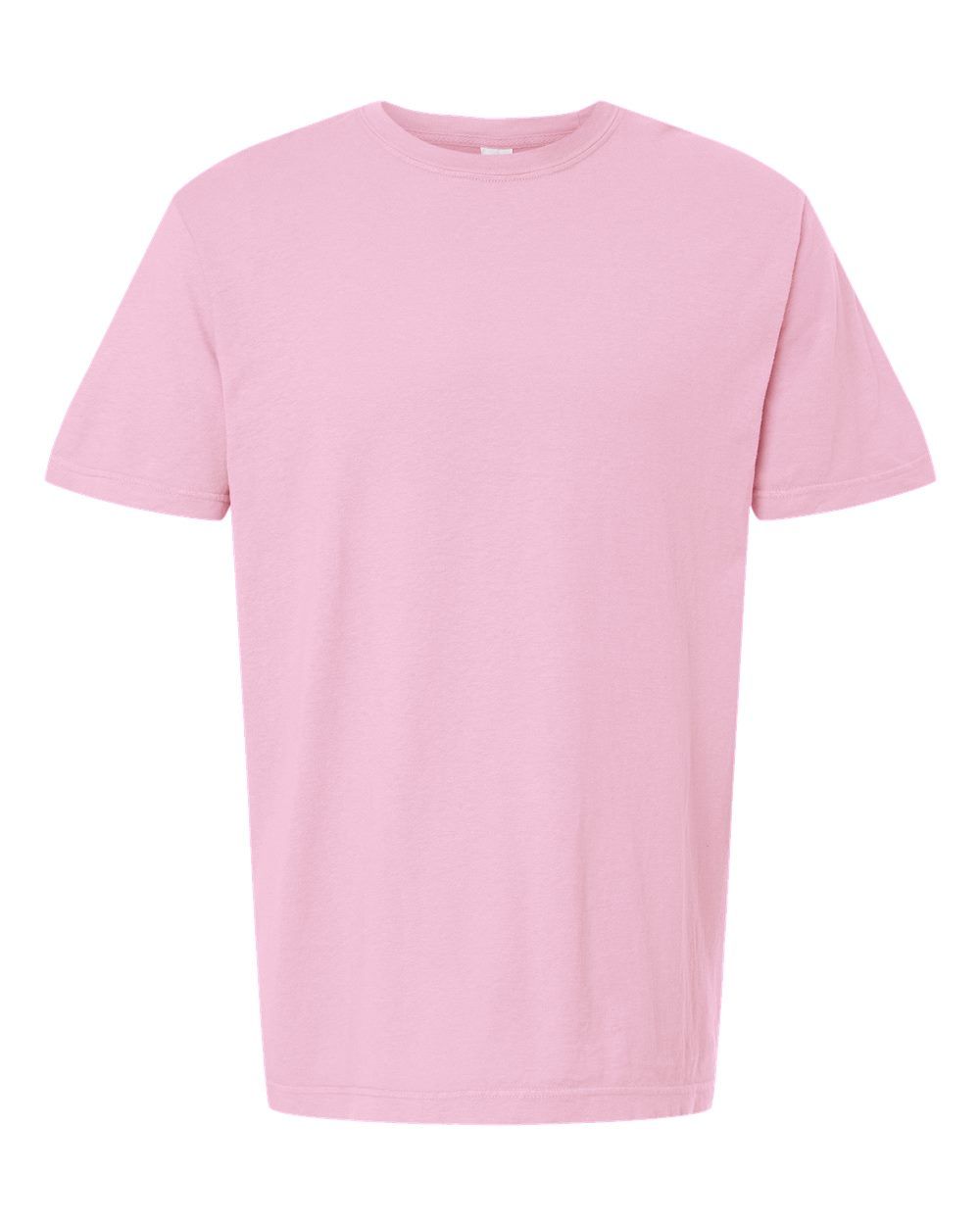 M&O Unisex Vintage Garment Dyed T Shirt in Blossom