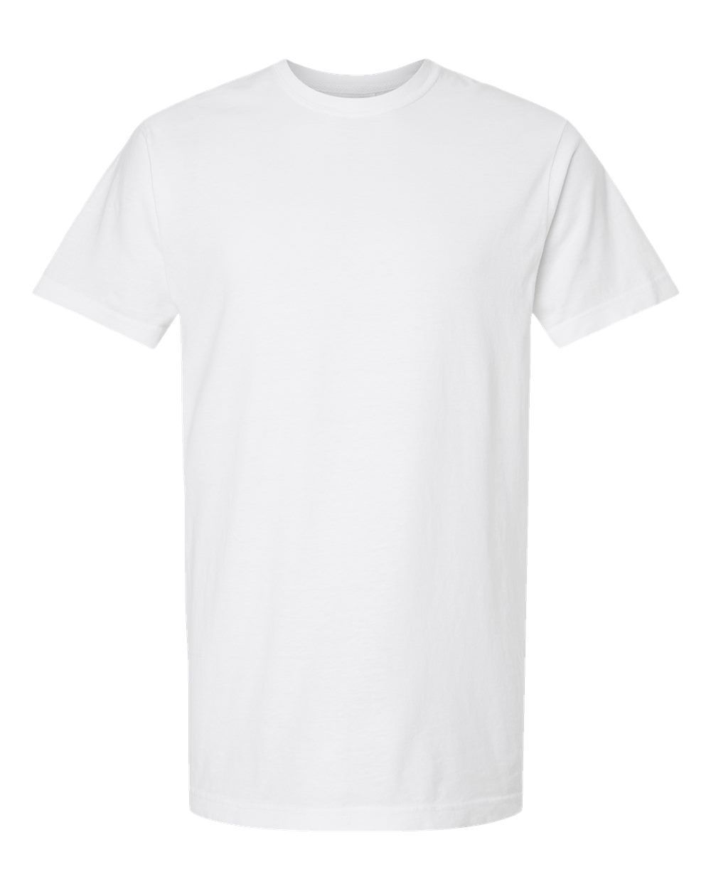 M&O Unisex Vintage Garment Dyed T Shirt in White