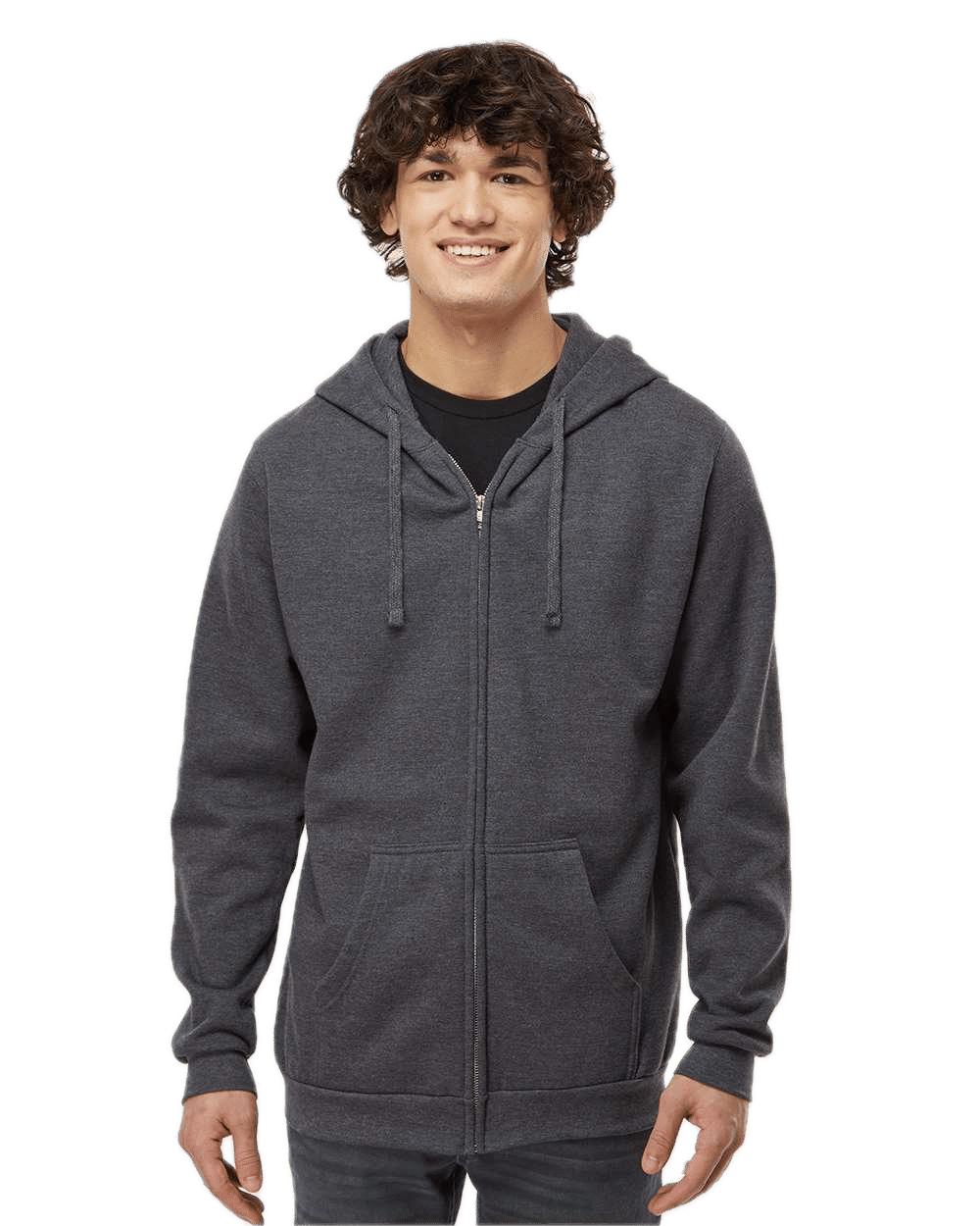 M&O Unisex Zipper Fleece Hoodie