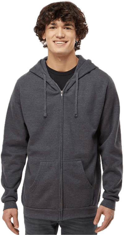 An image of a Custom M&O Unisex Zipper Fleece Hoodie!