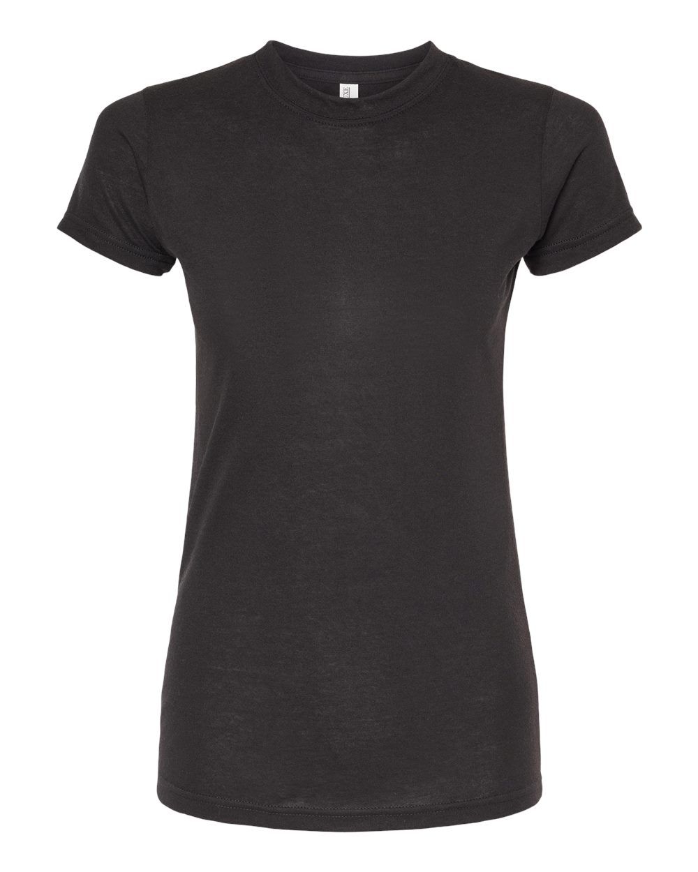 M&O Womens Deluxe Blend T Shirt in Black