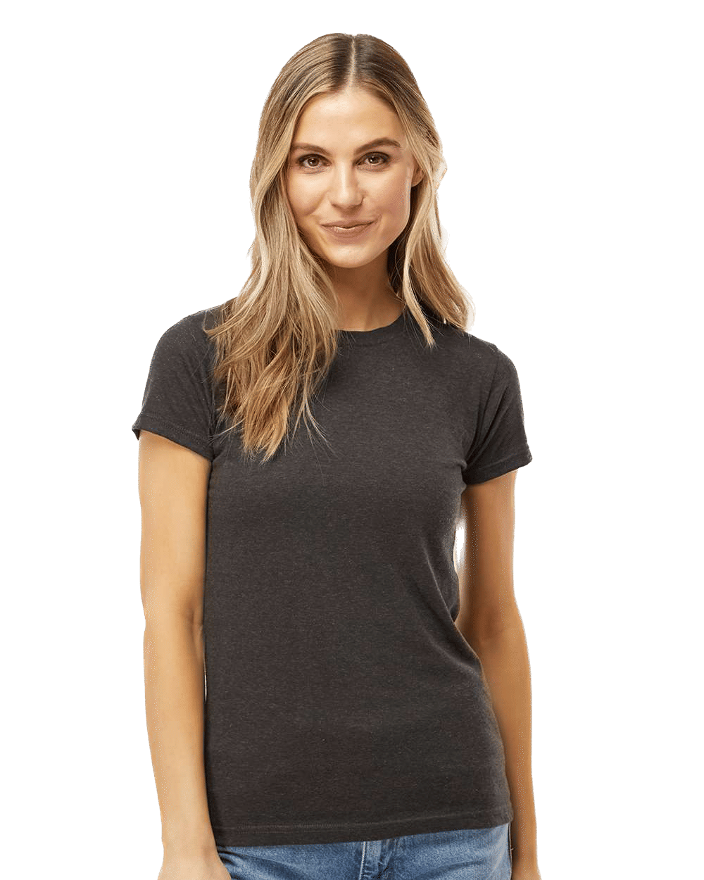 M&O Womens Deluxe Blend T Shirt