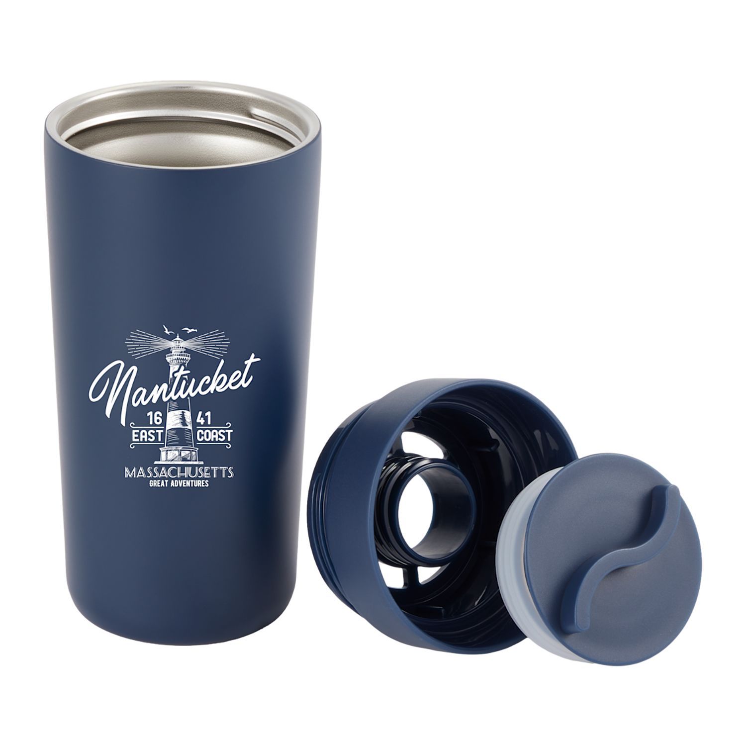 Maddie 16 oz Recycled Vacuum Tumbler with 360 Lid