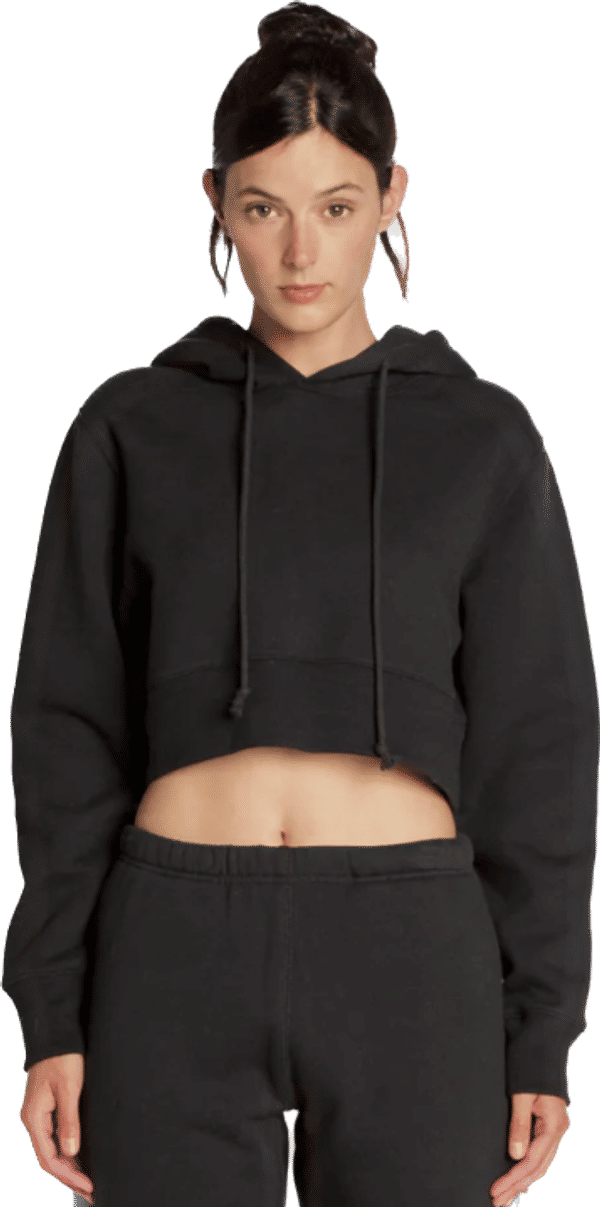 An image of a Custom Made Blanks Cropped Hoodie!