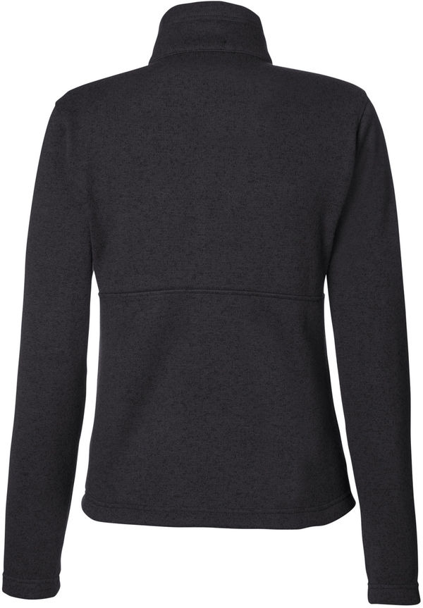 Am image of a Custom Marmot Ladies Dropline Half Zip Jacket in Black!