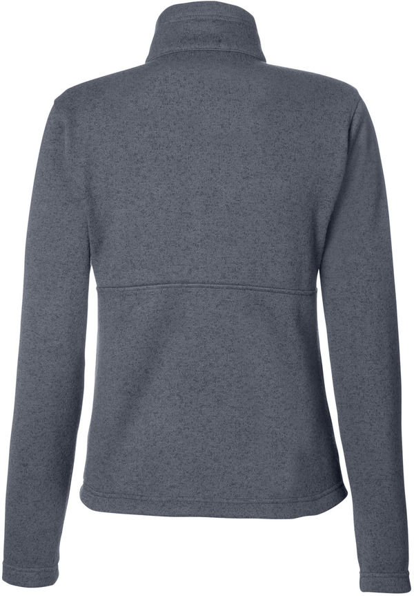 Am image of a Custom Marmot Ladies Dropline Half Zip Jacket in Steel Onyx!