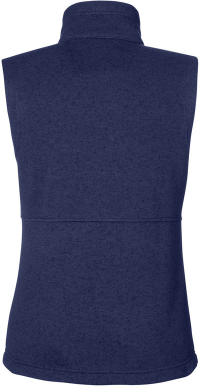 Am image of a Custom Marmot Ladies Dropline Vest in Arctic Navy!