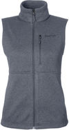 Am image of a Custom Marmot Ladies Dropline Vest in Steel Onyx!