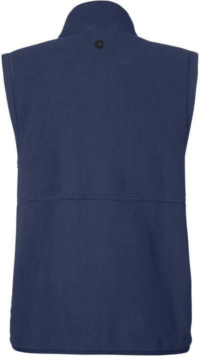 Am image of a Custom Marmot Ladies M2 Rocklin Vest in Arctic Navy!