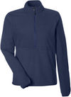Am image of a Custom Marmot Ladies Rocklin Half Zip Jacket in Arctic Navy!