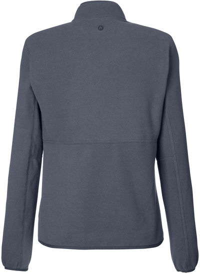 Am image of a Custom Marmot Ladies Rocklin Half Zip Jacket in Steel Onyx!