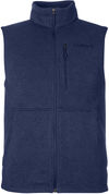 Am image of a Custom Marmot Mens Dropline Vest in Arctic Navy!