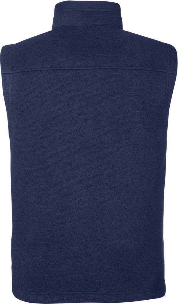 Am image of a Custom Marmot Mens Dropline Vest in Arctic Navy!