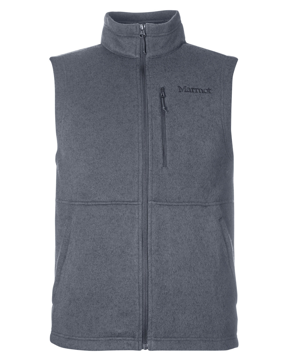 Marmot Mens Dropline Vest in Steel Onyx