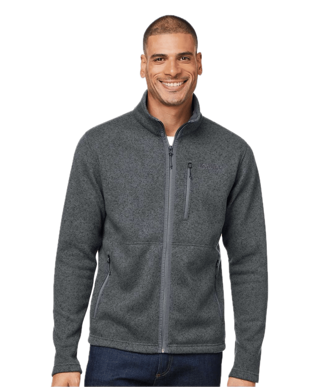 Marmot Mens Drop Line Fleece Jacket