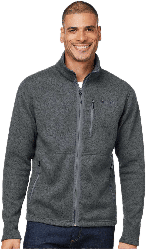An image of a Custom Marmot Mens Drop Line Fleece Jacket!