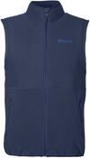 Am image of a Custom Marmot Mens M2 Rocklin Vest in Arctic Navy!