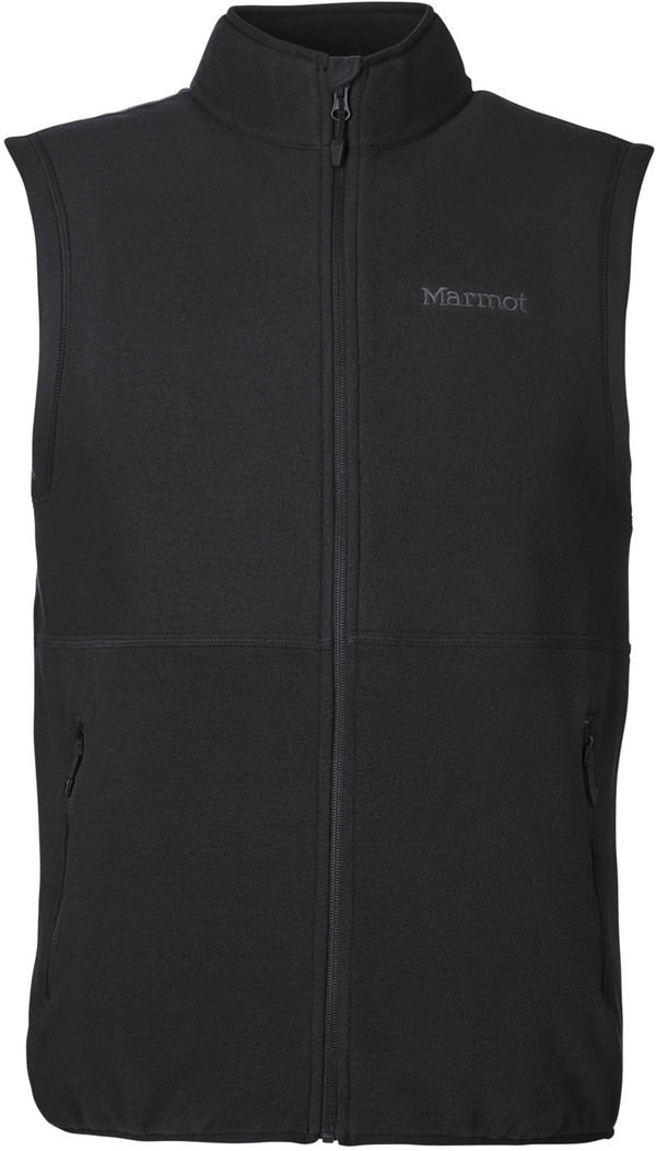 Am image of a Custom Marmot Mens M2 Rocklin Vest in Black!
