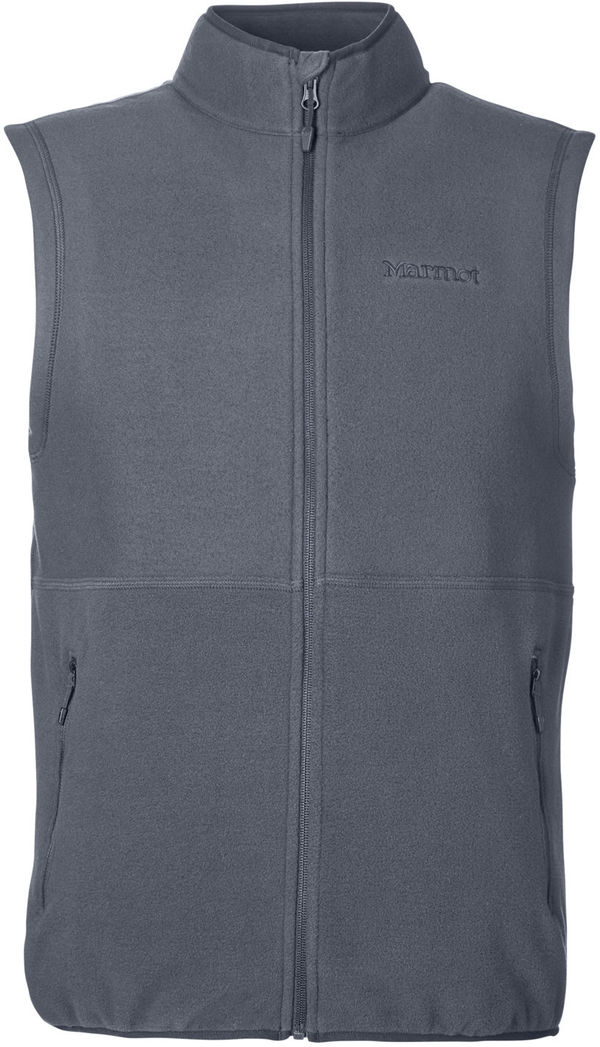 Am image of a Custom Marmot Mens M2 Rocklin Vest in Steel Onyx!