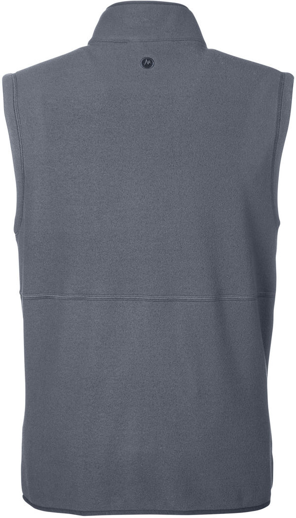 Am image of a Custom Marmot Mens M2 Rocklin Vest in Steel Onyx!
