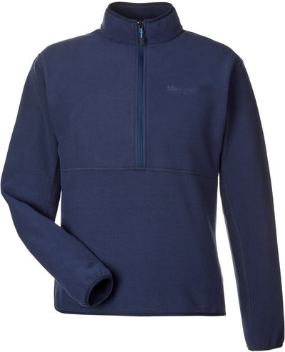 Am image of a Custom Marmot Mens Rocklin Half Zip Jacket in Arctic Navy!