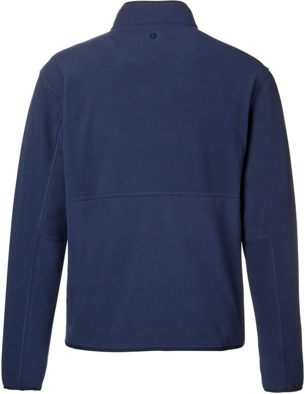 Am image of a Custom Marmot Mens Rocklin Half Zip Jacket in Arctic Navy!