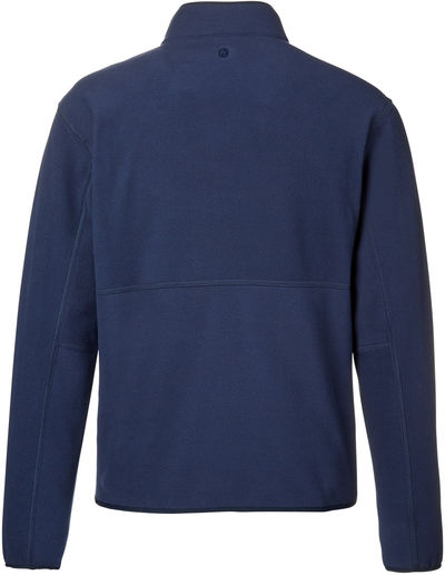 Am image of a Custom Marmot Mens Rocklin Half Zip Jacket in Arctic Navy!