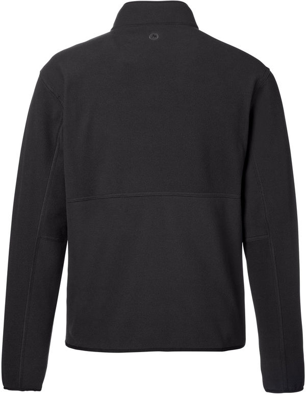 Am image of a Custom Marmot Mens Rocklin Half Zip Jacket in Black!