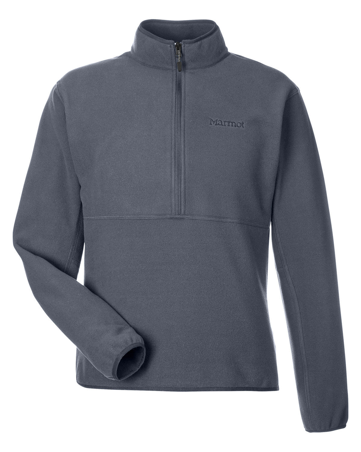 Marmot Mens Rocklin Half Zip Jacket in Steel Onyx