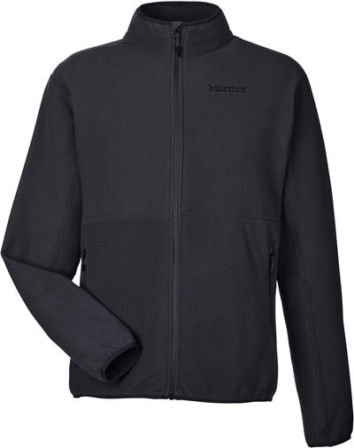 Am image of a Custom Marmot Mens Rocklin Jacket in Black!