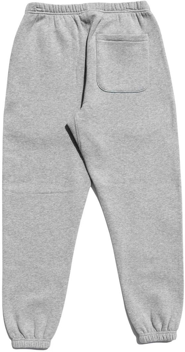 Am image of a Custom Made Blanks Varsity Sweatpants in Heather Grey!